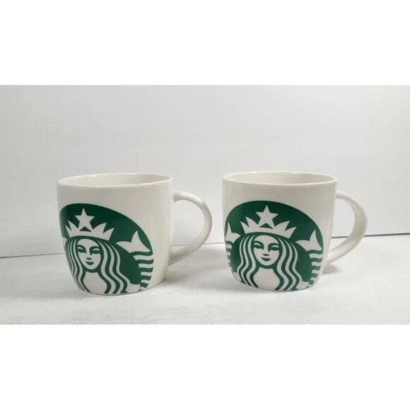 Starbucks Coffee Mugs Cup Pair 2017 Mermaid Siren 14 oz Ceramic 3 Sets Available - Picture 2 of 5